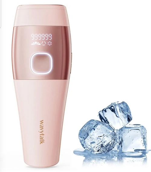 IPL Hair Removal with Ice Cooling Function for Nearly Painless and Long-Lasting Results